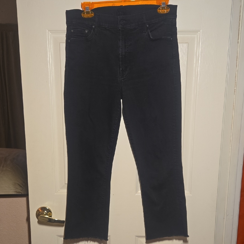 MOTHER The Insider Crop in Not Guilty - Size 30 / Inseam 23"